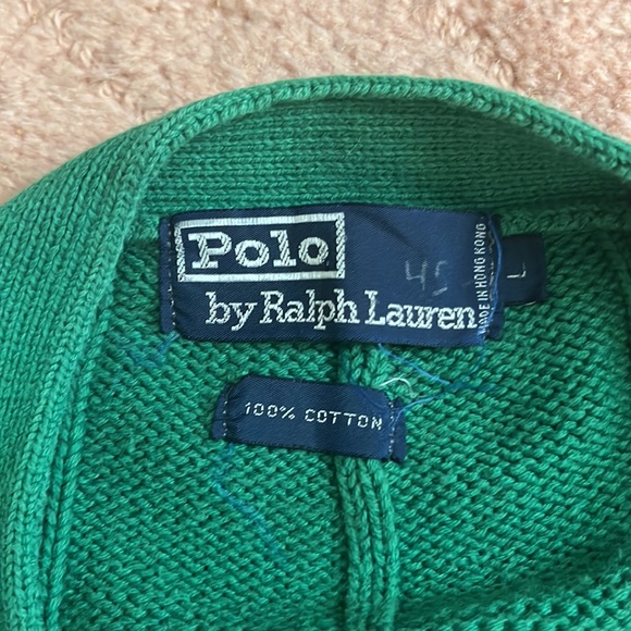 Vintage polo Ralph Lauren cardigan - Picture 2 of 2